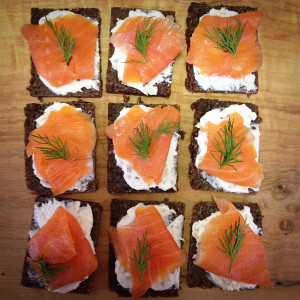 Smoked salmon